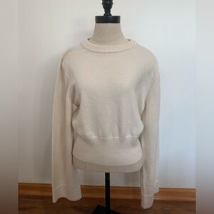 Aritzia Babaton 100% Wool Crewneck Sweater